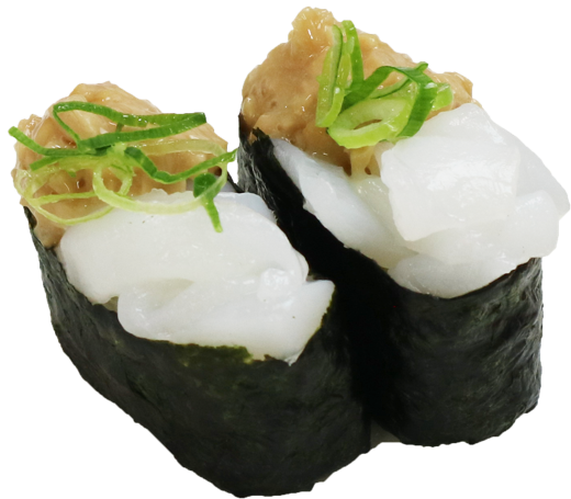 いか納豆軍艦