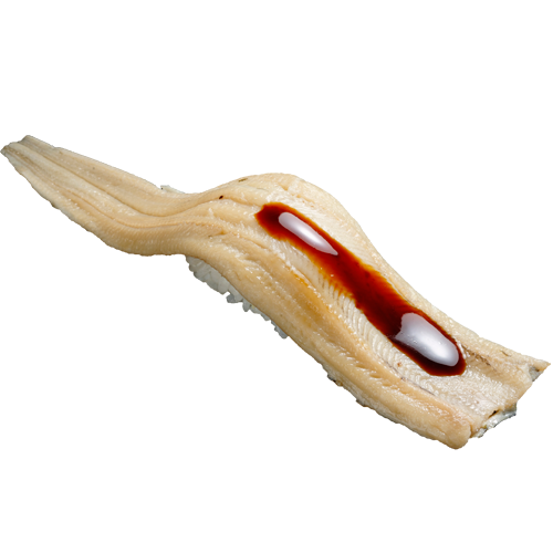 煮穴子一本握り